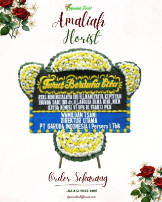 Papan Bunga Duka di Sindangkerta